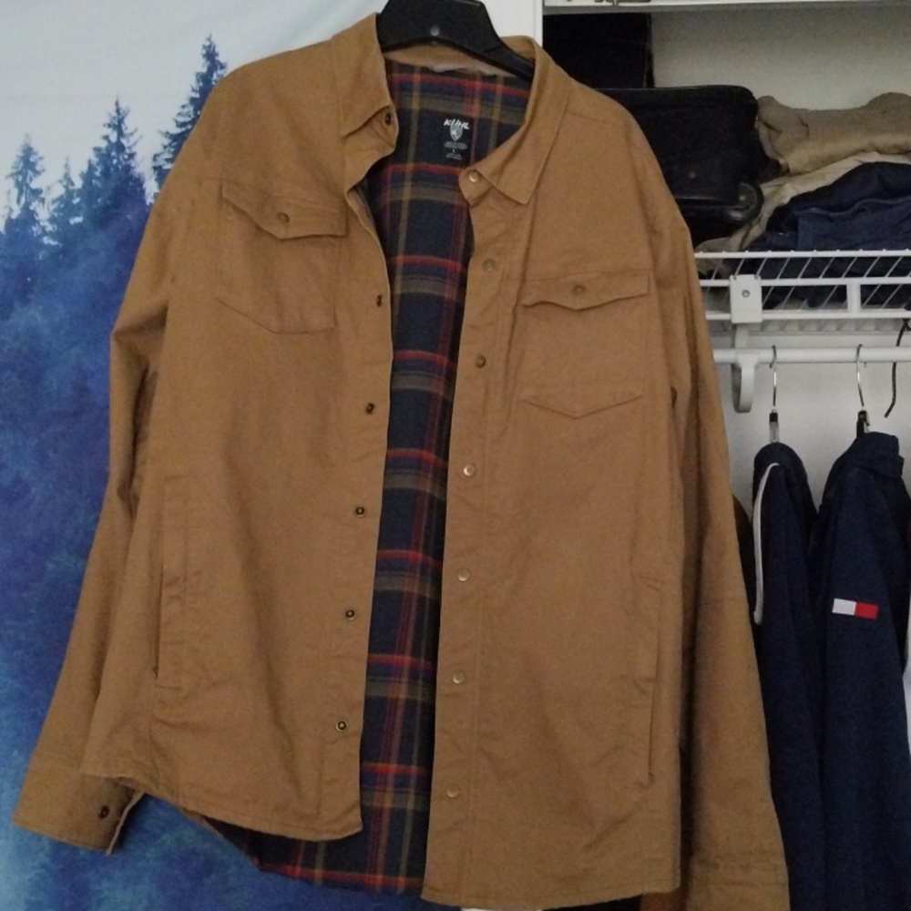 KÜHL button jacket. $165 at the store, never worn outside. Size L  KÜHL brand
